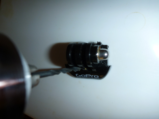 Montage cam�ra GoPro sur masque