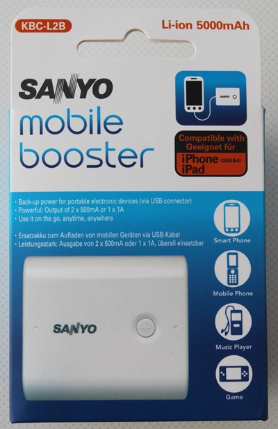 Booster USB Sanyo Eneloop