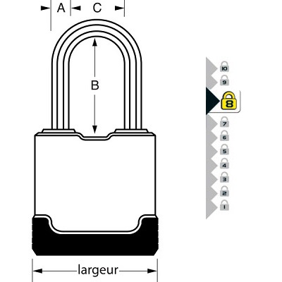 Cadenas Master Lock