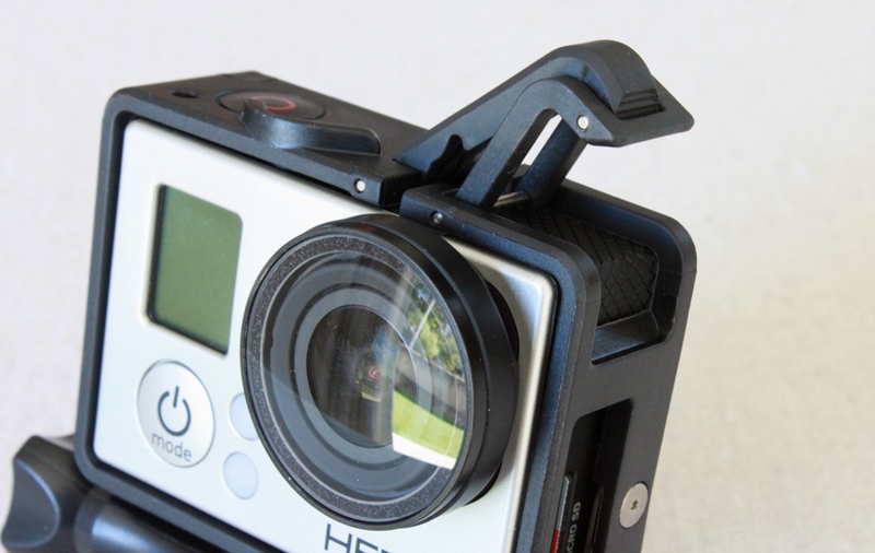 Le cadre GoPro