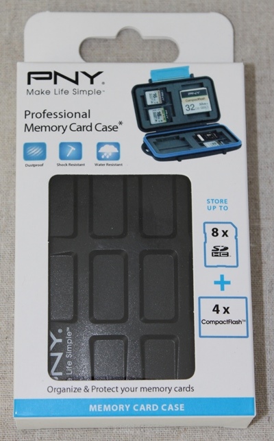 Boitier étanche pour cartes mémoires PNY