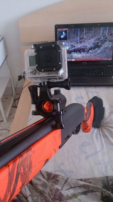 GoPro sur arme