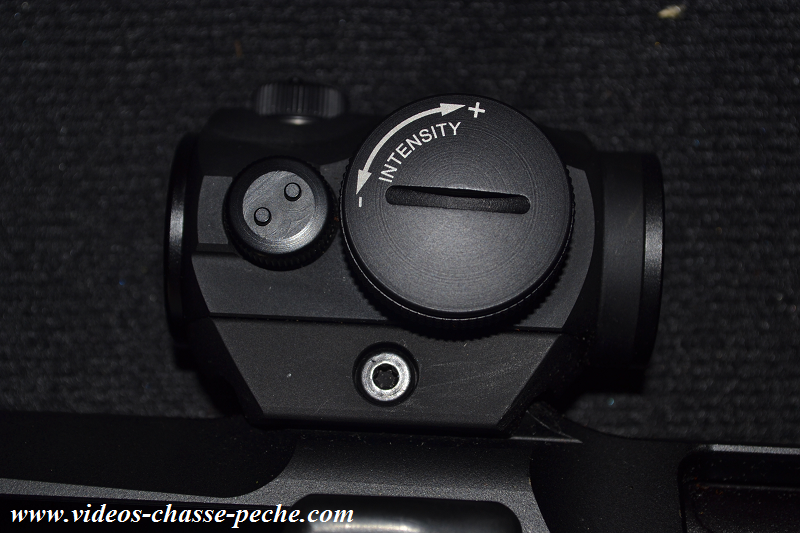 Aimpoint Micro H-1, rglage luminosit