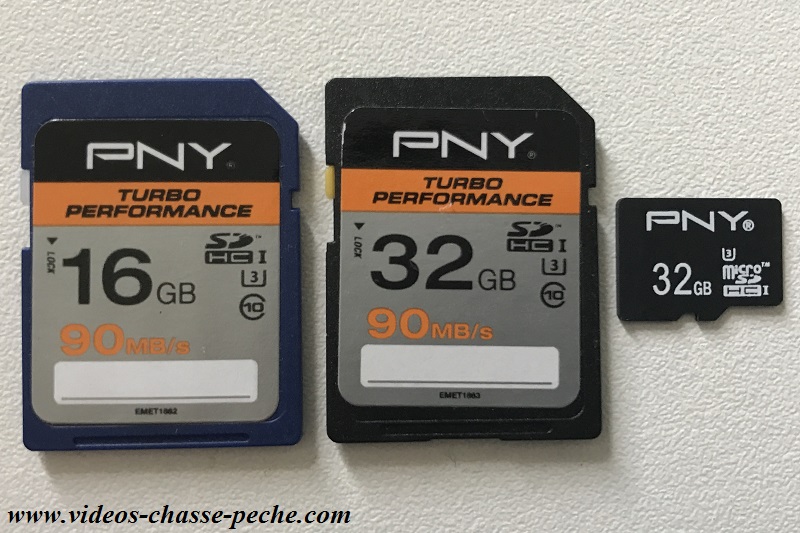 carte PNY SDHC et Micro SD