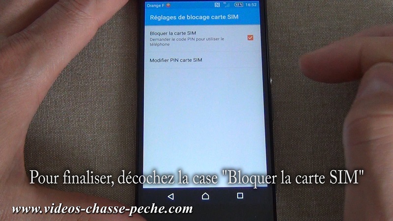 Dsactiver code PIN carte SIM sous Android