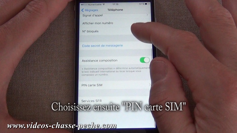 Dsactiver code PIN carte SIM