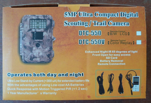 Scoutguard DTC 550 - Piège vidéo et photo