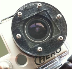 GoPro HD lentille plate