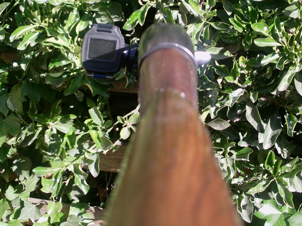 Caméra chasse Oregon ATC5K sur fusil