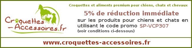 Promotion croquette chien et aliments chats