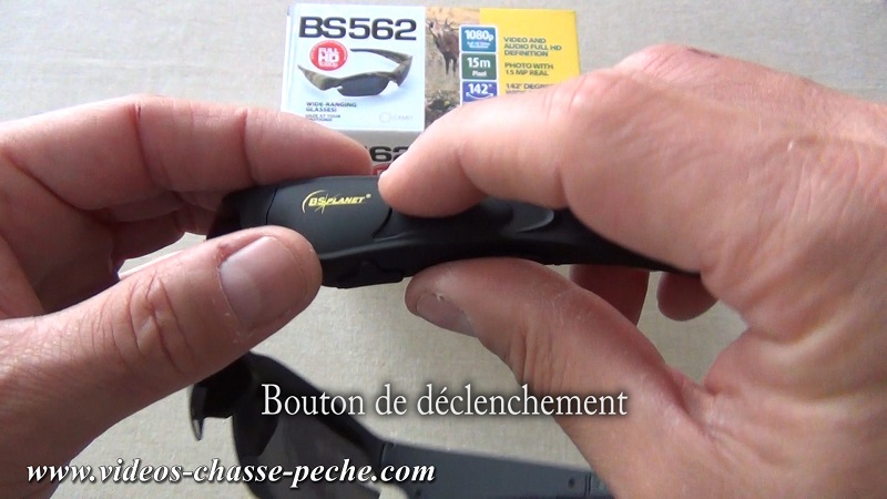 BS 562 lunettes camra HD