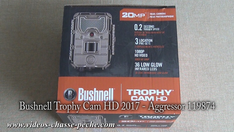 Bushnell Trophy Cam Aggressor Low Glow 2017 réf. 119874