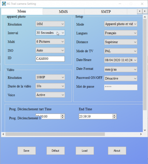 SUNTEK HC 801 M/G avec SFR