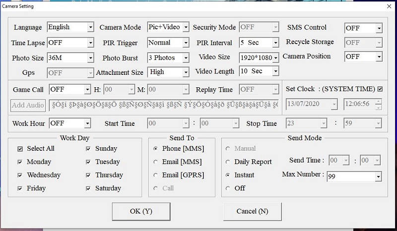 Camra Bolyguard MG983G