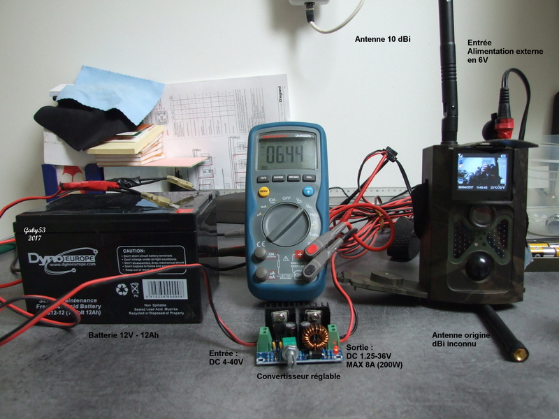 Chargeur pour batterie réglable 6 ou 12 Volts. - Le-Chasseur