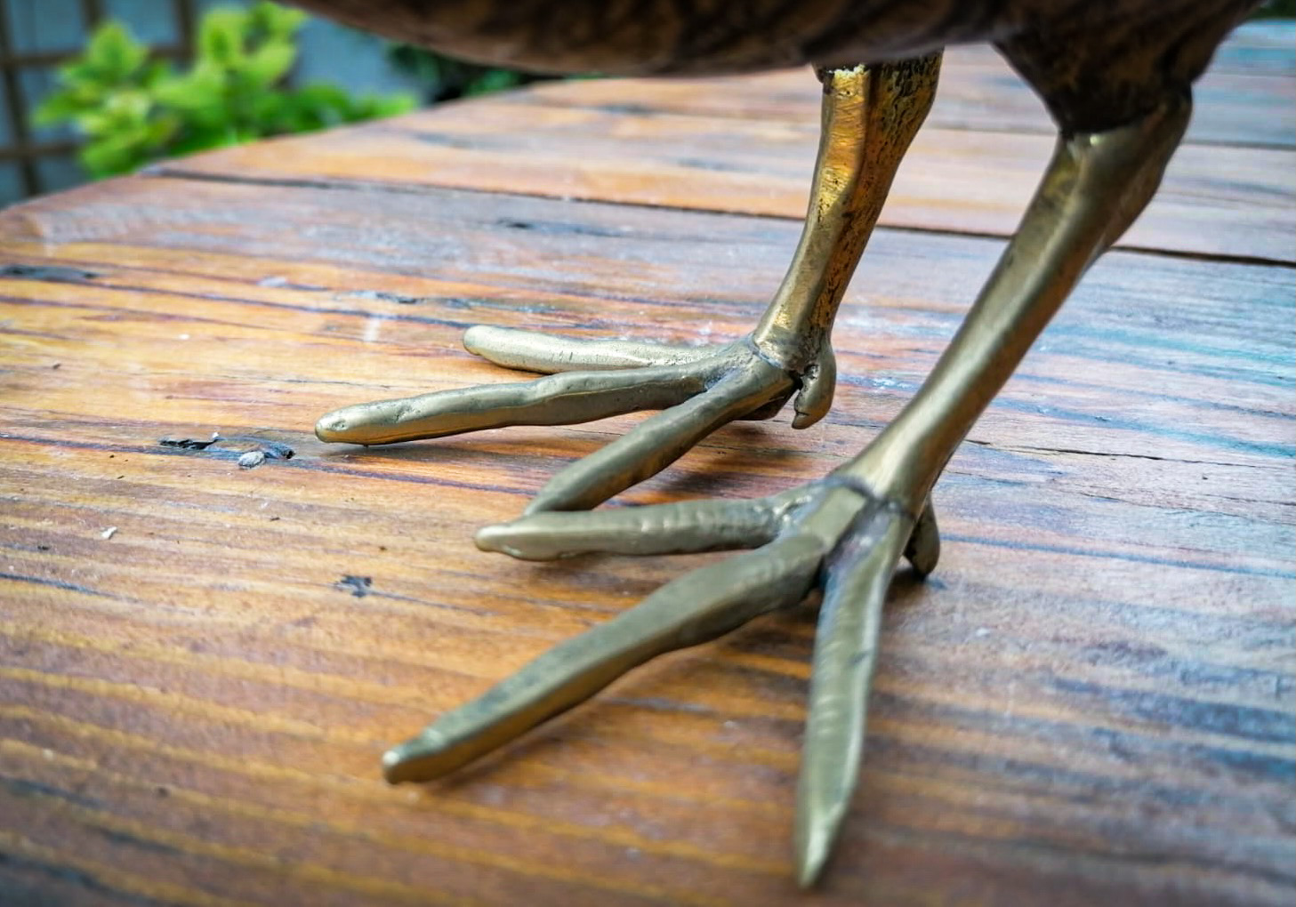 Bécasse bois et bronze