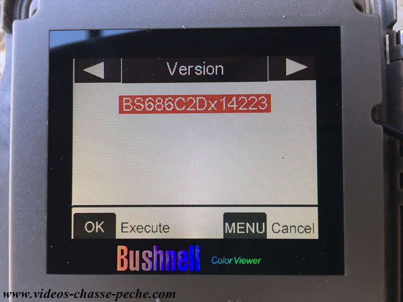 Mise à jour firmwares Bushnell 2017 Mise à jour firmwares Bushnell 2017