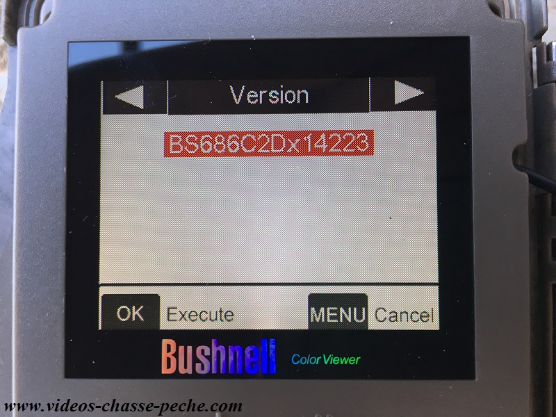 Mise  jour firmwares Bushnell 2017