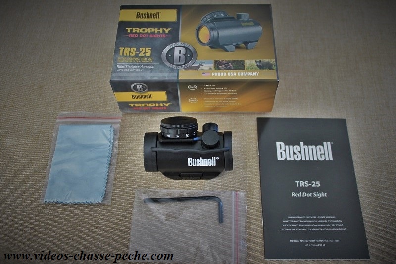 Point rouge Bushnell TRS 25