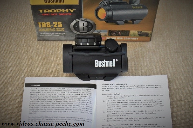 Bushnell TRS 25, le point rouge pour débuter : Avis et Tarifs