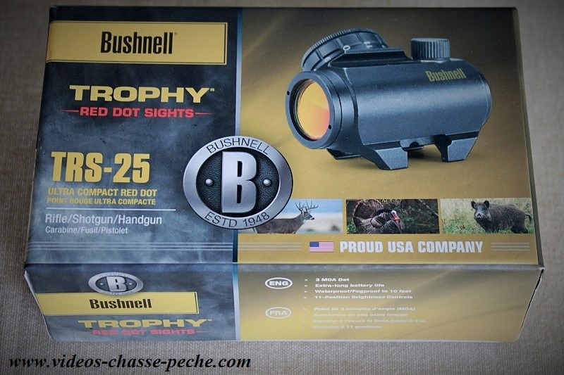 Point rouge Bushnell TRS 25