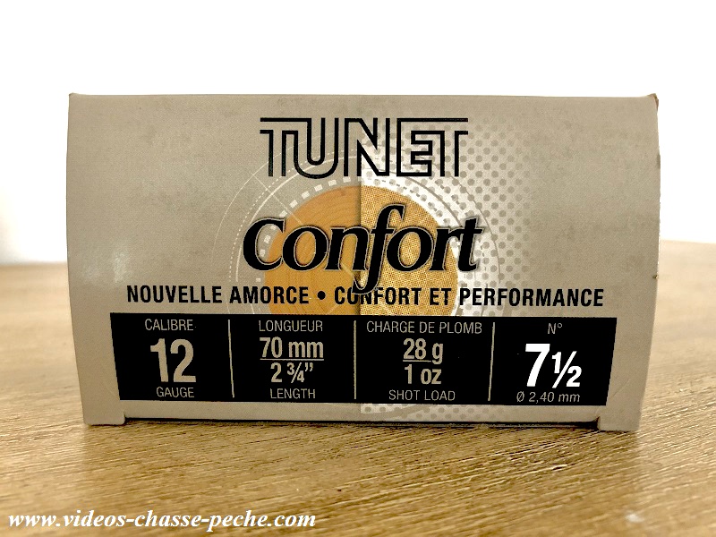 Tunet Confort C+ - Cartouche ball trap