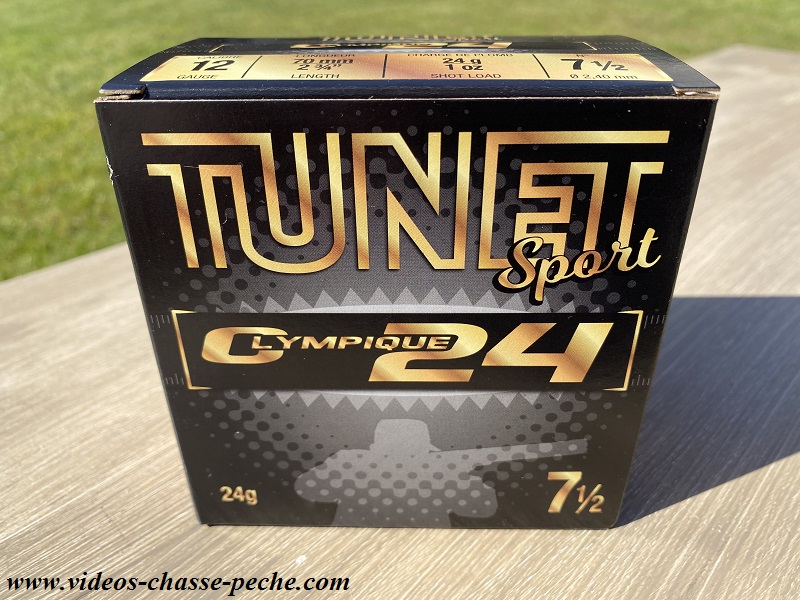 Tunet Olympique 24 - Cartouche ball-trap 24g