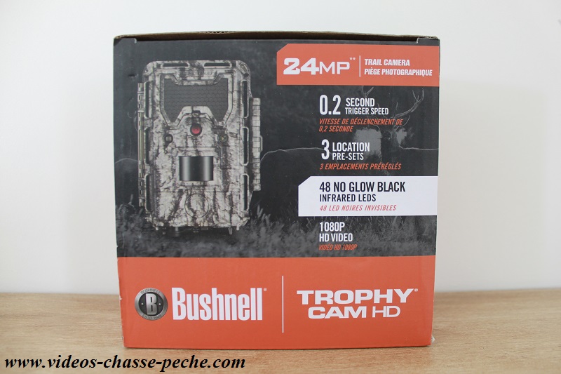 Bushnell Trophy Cam Aggressor No Glow 2017 référence 119877