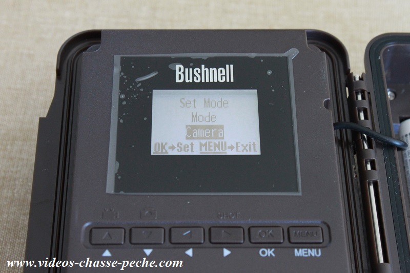 Bushnell Trophy Cam HD Aggressor 2015 écran