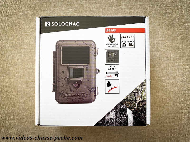 Solognac BG 500 - Piège photographique