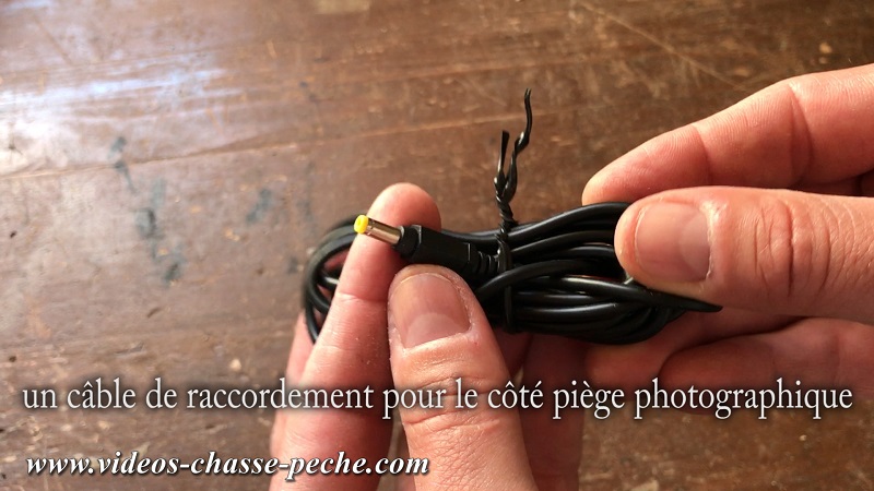 alimentation externe pige photographique