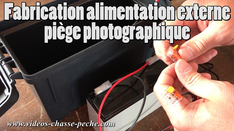 alimentation externe pige photographique